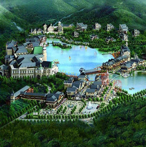 北京梅州山水客都溫泉度假區